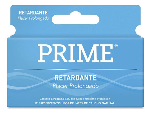 Preservativos Prime Retardante X12un
