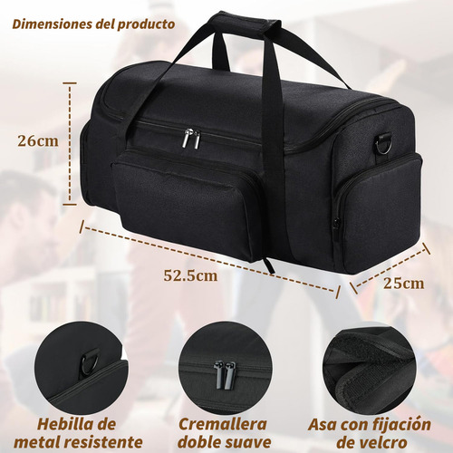 Funda Protectora Acolchada Impermeable Para Jbl Partybox On The Go, Bolsa De Transporte Portátil Con Bolsillos Para Micrófonos Y Accesorios, Antigolpes