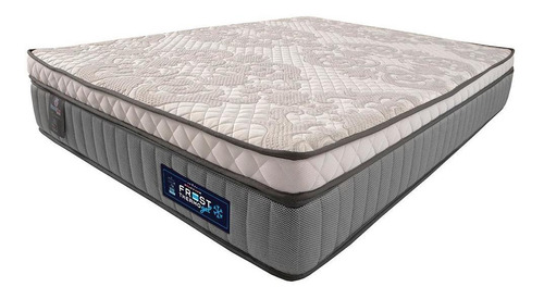 Cama Box King Colchão Euro Pillow + Box 193x203x70 Molas Ensacadas Cama inBox Frost ThermoGel