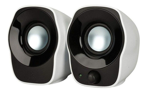Bocina Logitech Z120 negra y blanca