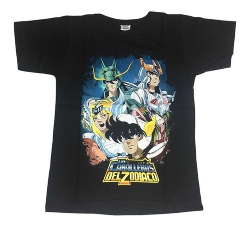 Remera Anime Caballeros Del Zodiaco