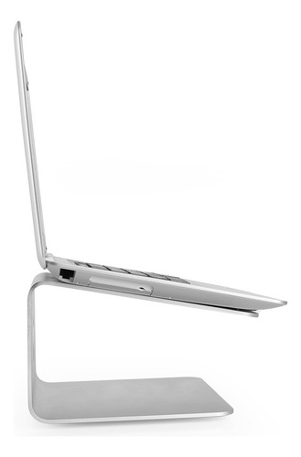 Suporte Para Notebook Com Rotação 360° Cor Prata Slikdesk