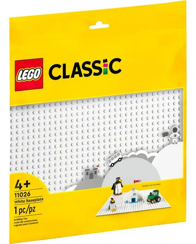 Kit De Construcci n Lego Classic Base Blanca 11026 Edad 4 1