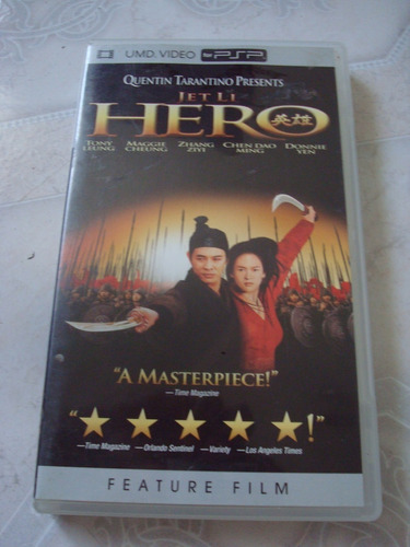 Película Hero Umd Importada Excelente Estado