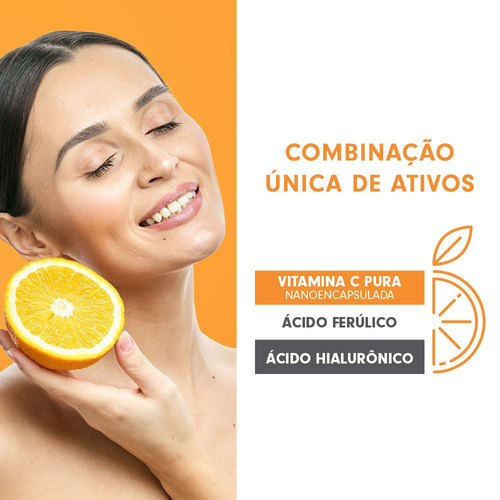 Sérum Rejuvenescedor Facial Ivy C Ferulic 30g Mantecorp Todo Tipo De Pele Noite