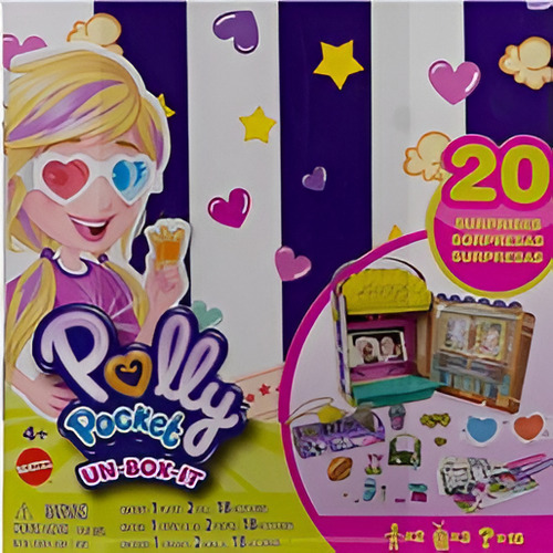 Polly Pocket, Caja De Palomitas Sorpresa