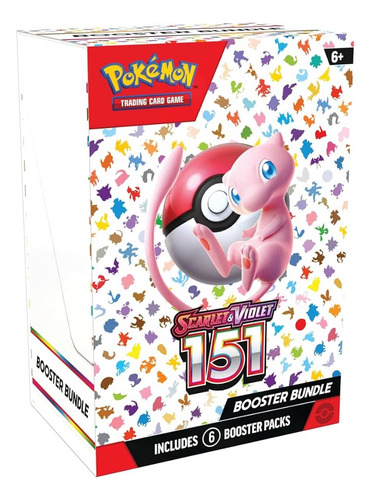 Pokemon Tcg 151 - Booster Bundle Ingles Pokémon Tcg Scarlet Violet - 151 - Booster Bundle Inglés