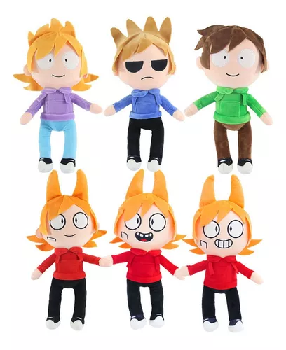 4 Unidades/conjunto De Brinquedo De Pelúcia Eddsworld Edd Ma