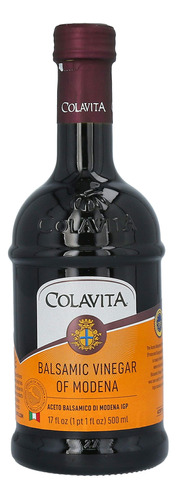 Colavita Vinagre Balsamico De Modena, Botella De 17 Onzas