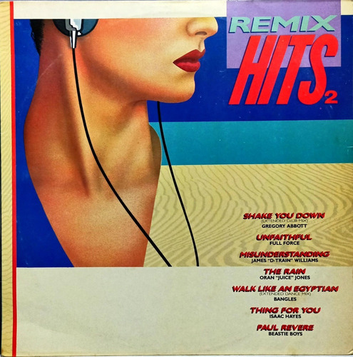 Remix Hits 2. Lp 1986 Vinil Cbs Inc. 3770