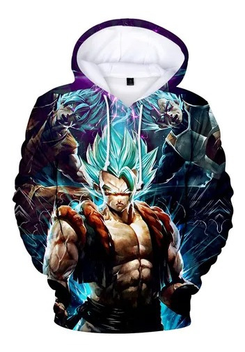 Super Saiyajín Guko M Sudadera Con Capucha Dragon Ball Super Saiyajín Guko M Sudadera Con Capucha Dragon Ball