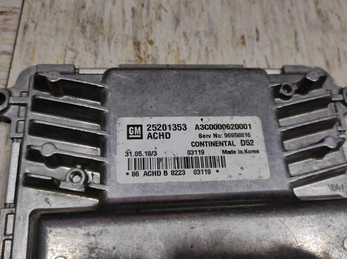 Computadora Chevrolet Spark, Beat, 2012-2016 1.2 Lt (Usado)