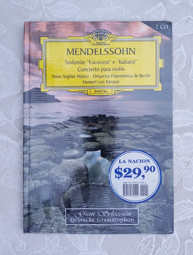 Mendelssohn Deutsche Grammophon 2 Cds + Libro Nuevo Sellado