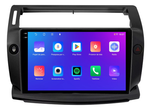 Multimidia C4 Pallas 9p Android Carplay 4/64gb + Ré