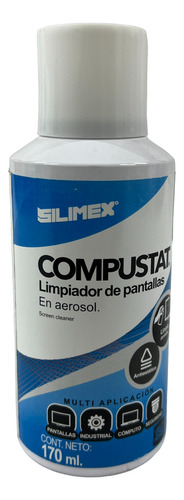 Limpiador De Pantallas Silimex Compustat Antiestatico 170ml