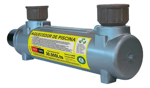 Aquecedor Piscina 30.000lts Auto 30m³ Bivolt 220v/380v 220V