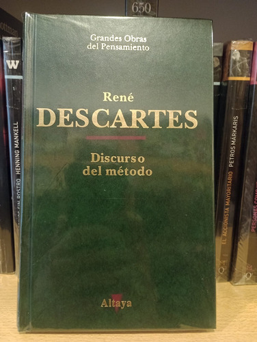 Discurso Del Método - Rene Descartes - Ed Altaya - Tapa Dura