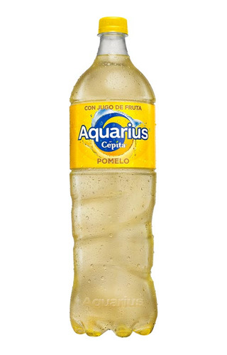 Pack X 3 Unid. Agua  Pomelo 1,5 Lt Aquarius Aguas Saborizad