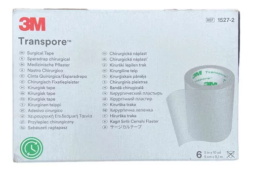 3M™ Transpore™ Surgical Tape, 1527 Series