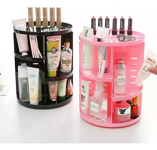 Organizador De Maquillaje Cosmetiquero Giratorio 360° 