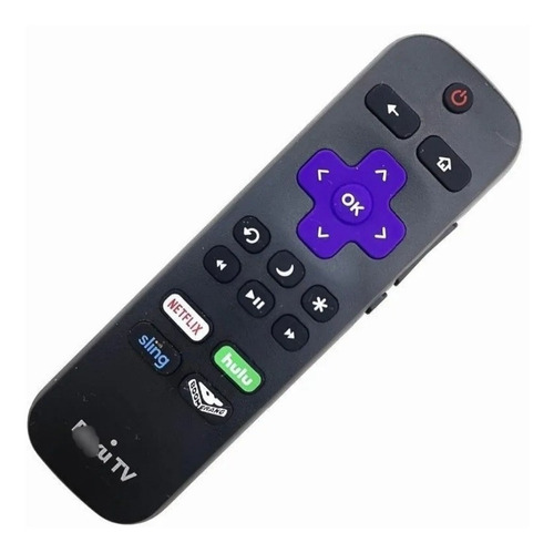 Control Remoto Pantalla Philips Rok U Smart Tv Netflix Hulu