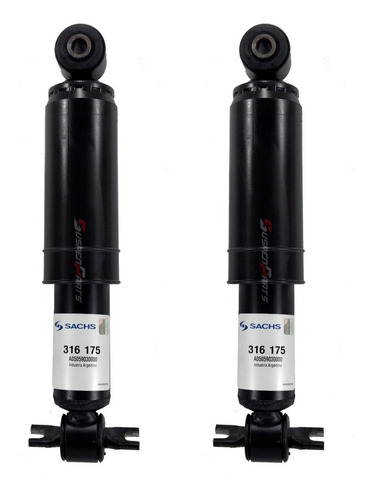 Imagen 2 de 6 de Kit X4 Amortiguadores Sachs Chevrolet S10 S-10 4x2 93+