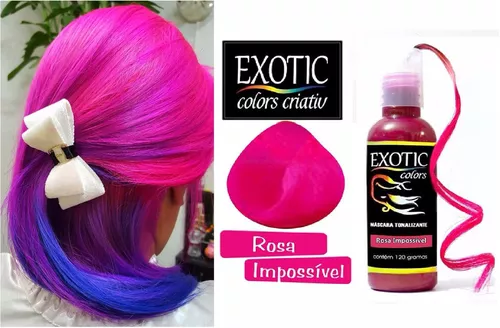 Tonalizante Tinta fantasia Miss Colorful coloridas para os cabelos todas as  cores - Escorrega o Preço