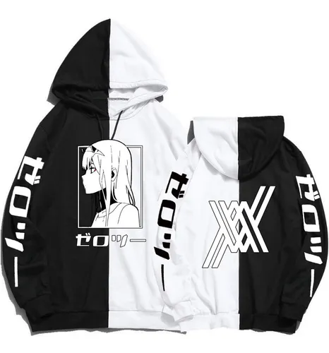 Sudaderas Con Capucha Con Estampado Zero Two Anime Darling I