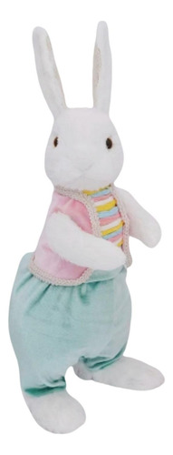 De Pascua De Peluche, Estatua De Conejo, Regalo De Estilo C