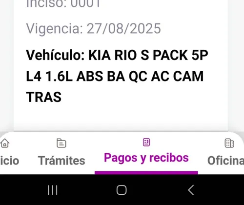 Kia Rio 1.6 S Pack Sedan At