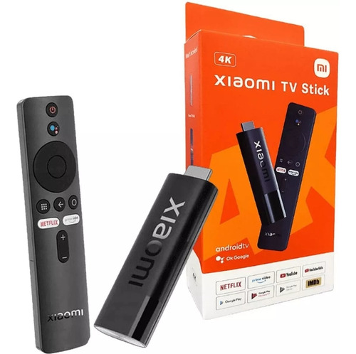 Xiaomi Stick 4k 8gb Negro Con 2gb De Memoria Ram