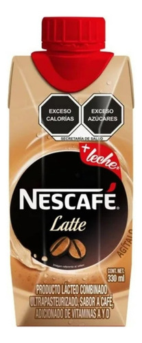 2 Pza Bebida Nescafé Latte 330 Ml