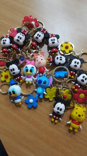 Imagen 3 de 5 de Llaveros Mickey Y Sus Amigos