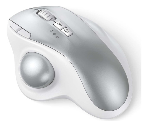 Mouse Vssoplor Inalambrico Trackball/blanco