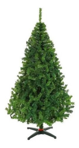 Arbol De Navidad Monarca De Lujo Verde 1.30 M + Ganchos