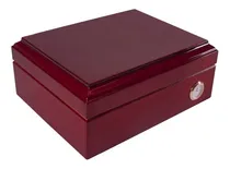 Comprar Humidor Park Lane 75 Cigarros Caoba Puros Habanos Higrometro
