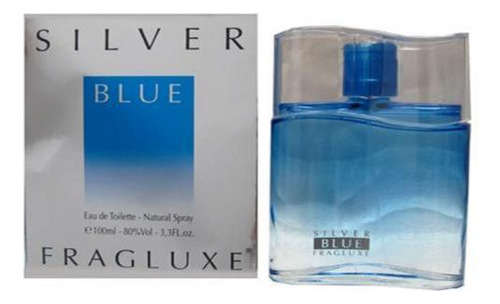 Silver Fragluxe Silver Blue Edt Hombre Spray 100ml