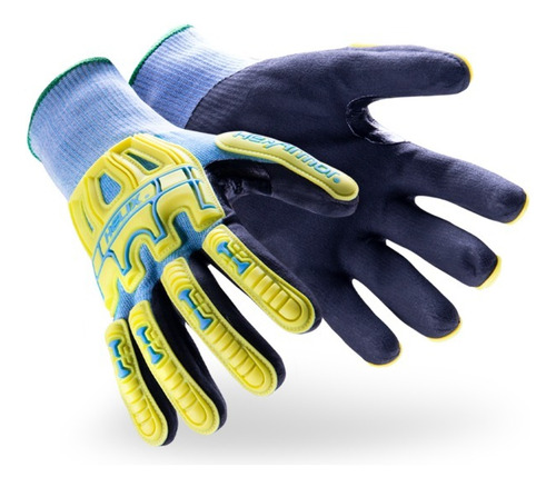 Guantes De Impacto  Corte Nivel A6 Con Nitrilo Hexarmor 3010