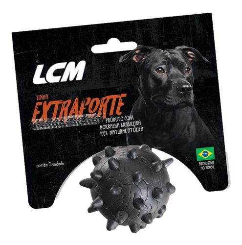 Juguete Para Perro Pelota Pincho Extra Fuerte 4cm Lcm