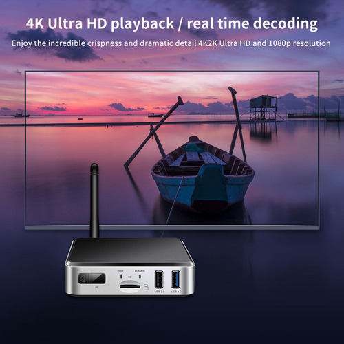 Geniatech Android 11 Smart Tv Box 4k, Reproductor De Digital