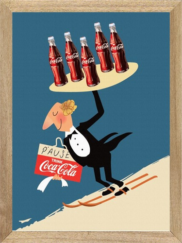 Coca Cola  , Cuadro, Gaseosa, Bebida, Publicidad       P553