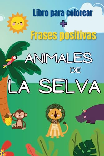 Libro De Colorear Para Niños Y Niñas De 2 A 8 Años + Frases