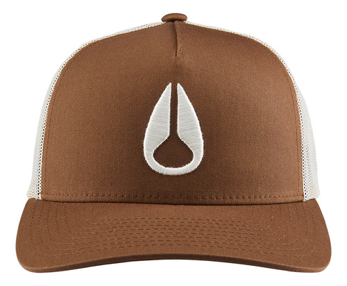 Boné Nixon Iconed Trucker Marrom