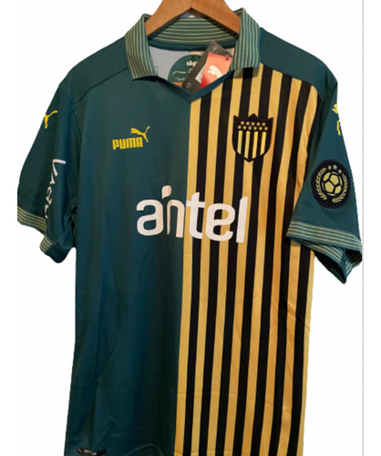 Camiseta Peñarol 129 Años Nueva L Original  Made In Brasil