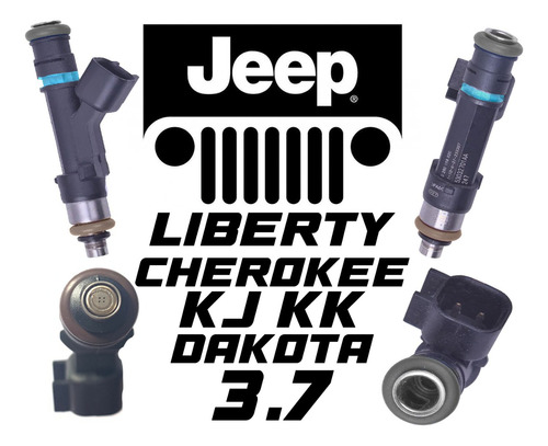 Inyector Gasolina Jeep Liberty Cherokee 3.7 Kj Kk Dakota 3.7