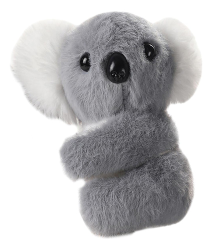 Muñeco Pequeño De Koala De Peluche Para Retrovisor De Gris