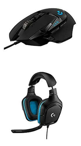 Conjunto Auriculares Gaming G432 Y Ratón Gaming G502 Hero