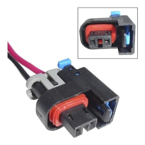 Conector Inyector Chevrolet Aveo Optra Mini Delphi