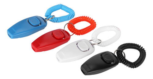 4 Piezas 2 En 1 De Clicker Y Silbato De Recuperación Para