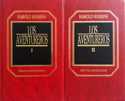 Libros Los Aventureros - Harold Robbins - Tomos 1 Y 2